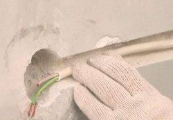 installation de câblage de salle de bain2